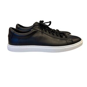 Oliver Cabell Low 1 Black Leather Sneakers SZ 42